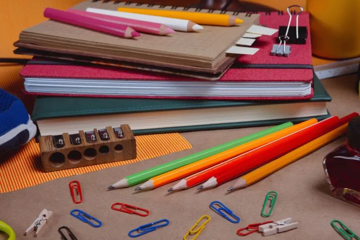 Materiais de papelaria
